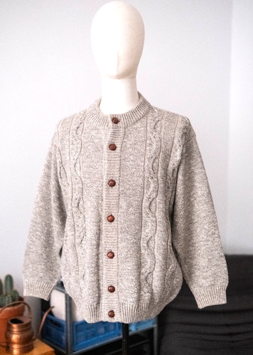 Vintage dicke strickjacke - dicke,