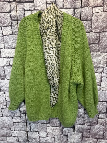 Damen strickjacke dick grün - damen,