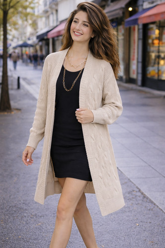 Strickjacke basic cardigan - basic,