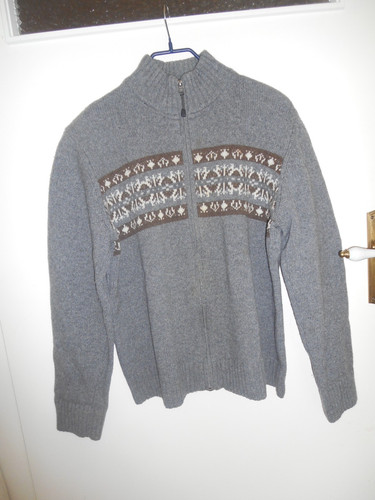 Dicke herrenstrickjacke l - dicke,