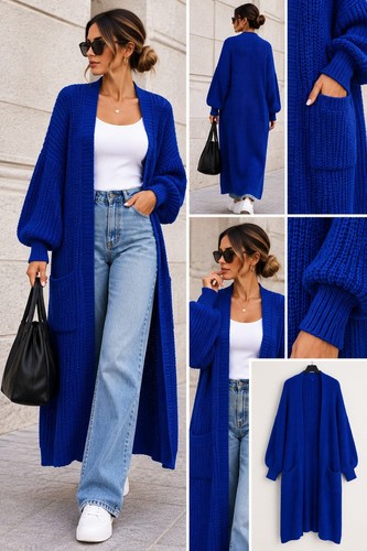 Italy strick jacke lang - italy,
