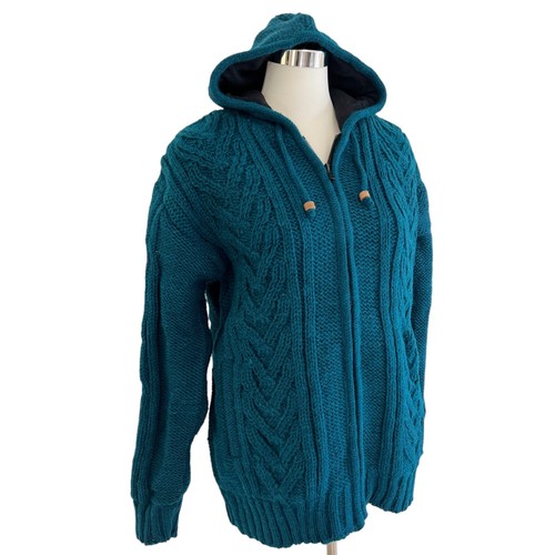Wolljacke türkis strickjacke - türkis,