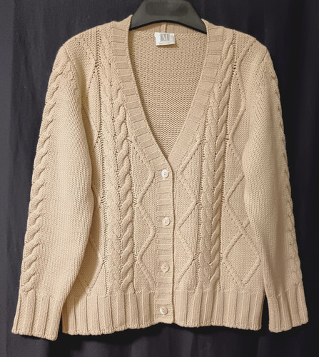 Dicke zopfstrickjacke - dicke,