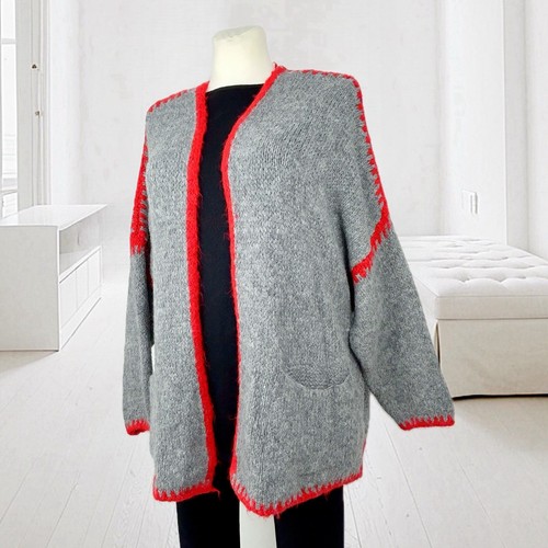 Italy kuschel strick jacke - kuschel,
